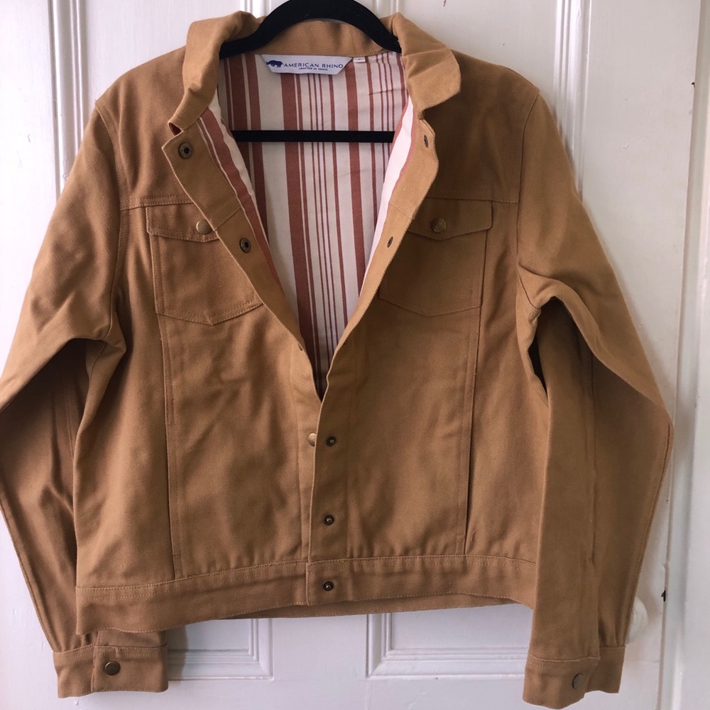 American Rhino camel jacket